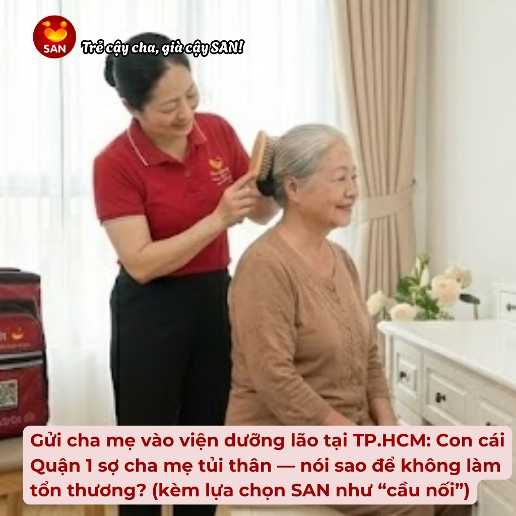 Gửi cha mẹ vào viện dưỡng lão