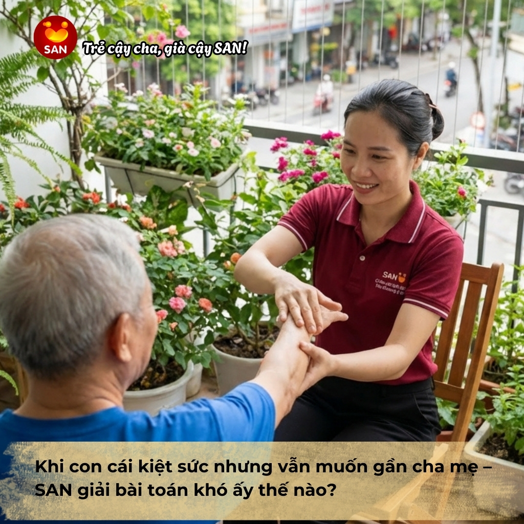 chăm sóc người già tại nhà
