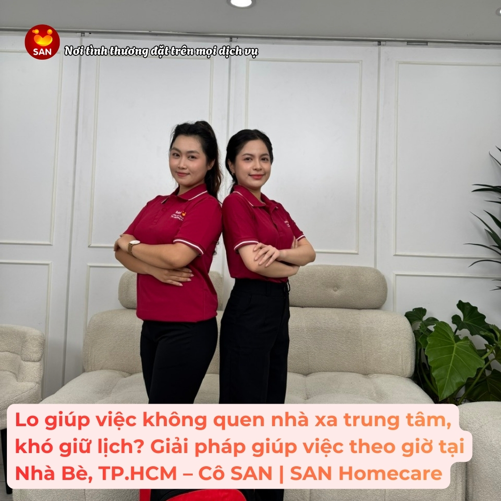 giúp việc theo giờ Nhà Bè