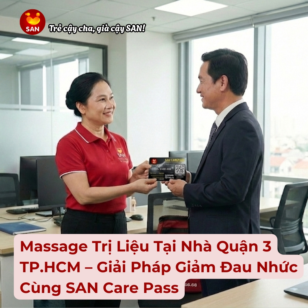 Massage trị liệu tại nhà Quận 3 TP.HCM