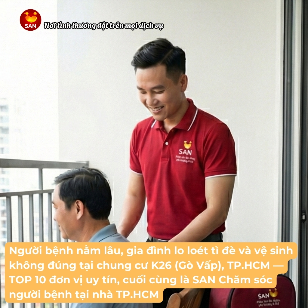 Chăm sóc người bệnh tại nhà TP.HCM