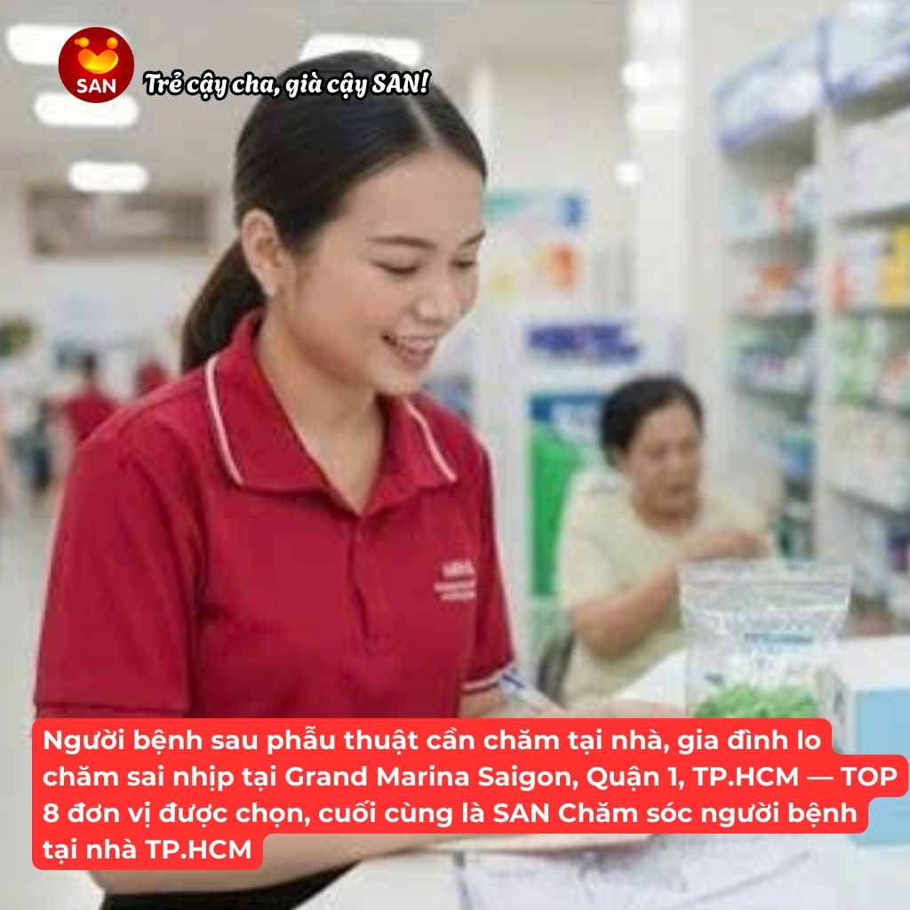 Chăm sóc người bệnh tại nhà Quận 1