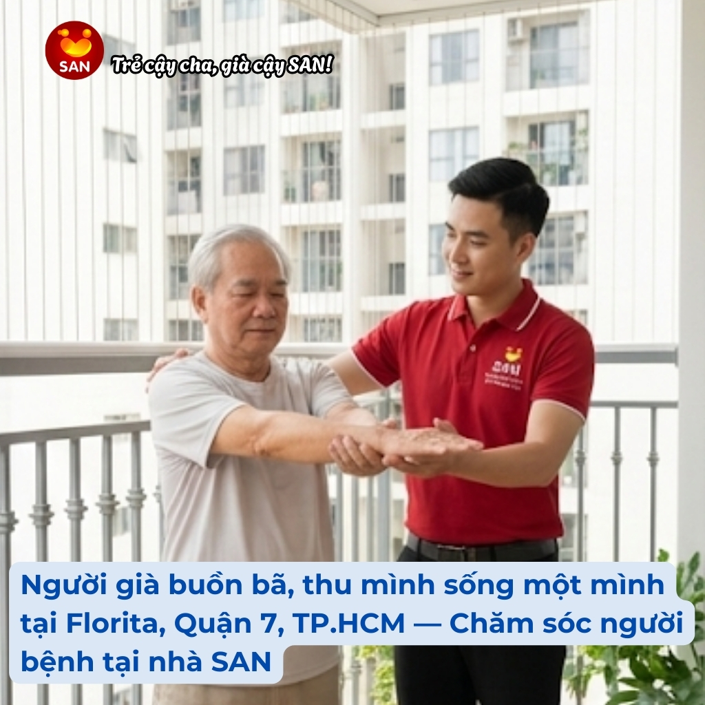 Chăm sóc người già cô đơn