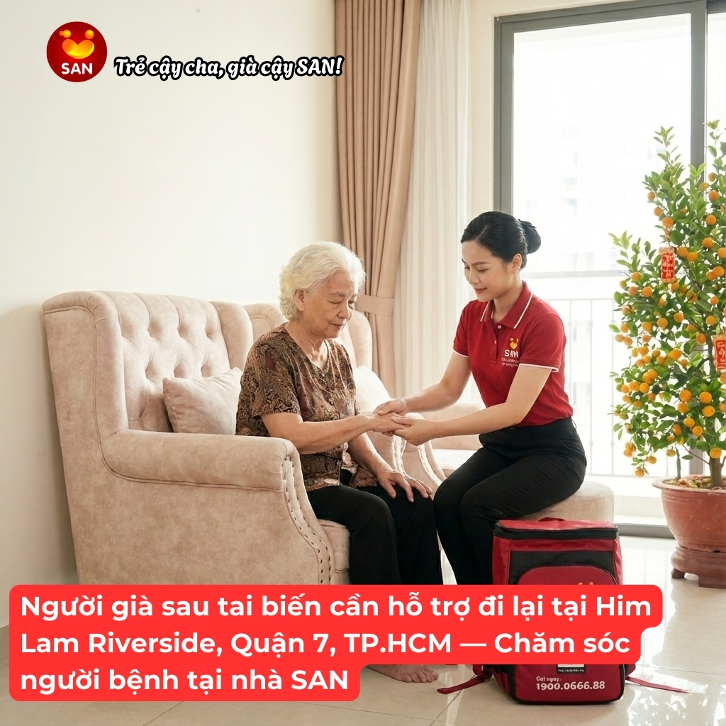 Hỗ trợ đi lại sau tai biến