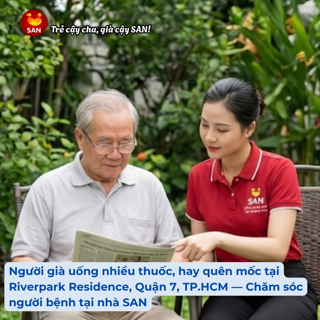 Theo dõi mốc thuốc cho người già