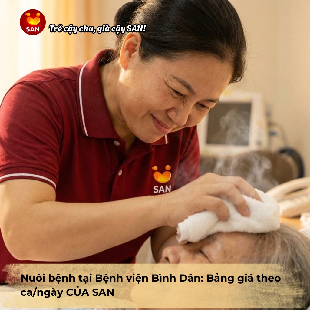 dịch vụ nuôi bệnh tại Bệnh viện Bình Dân