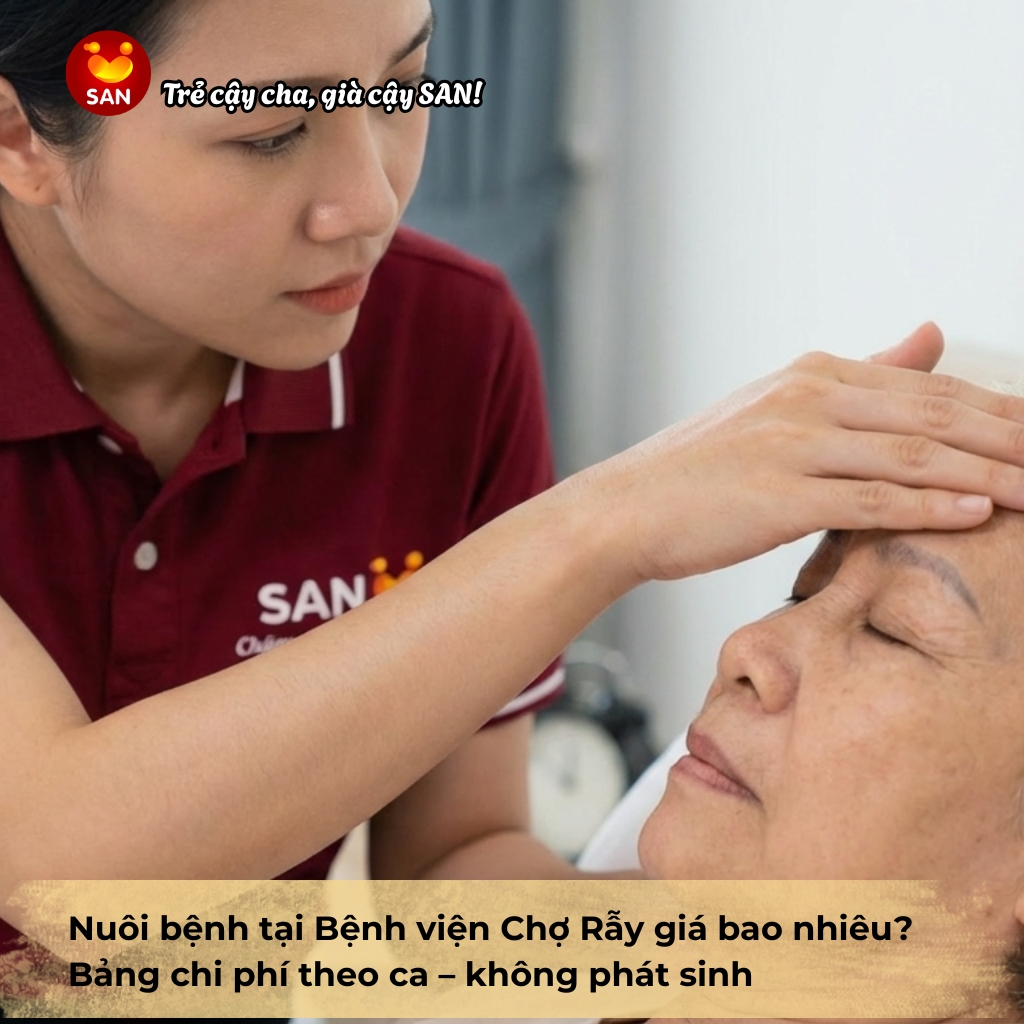 Nuôi bệnh tại Bệnh viện Chợ Rẫy