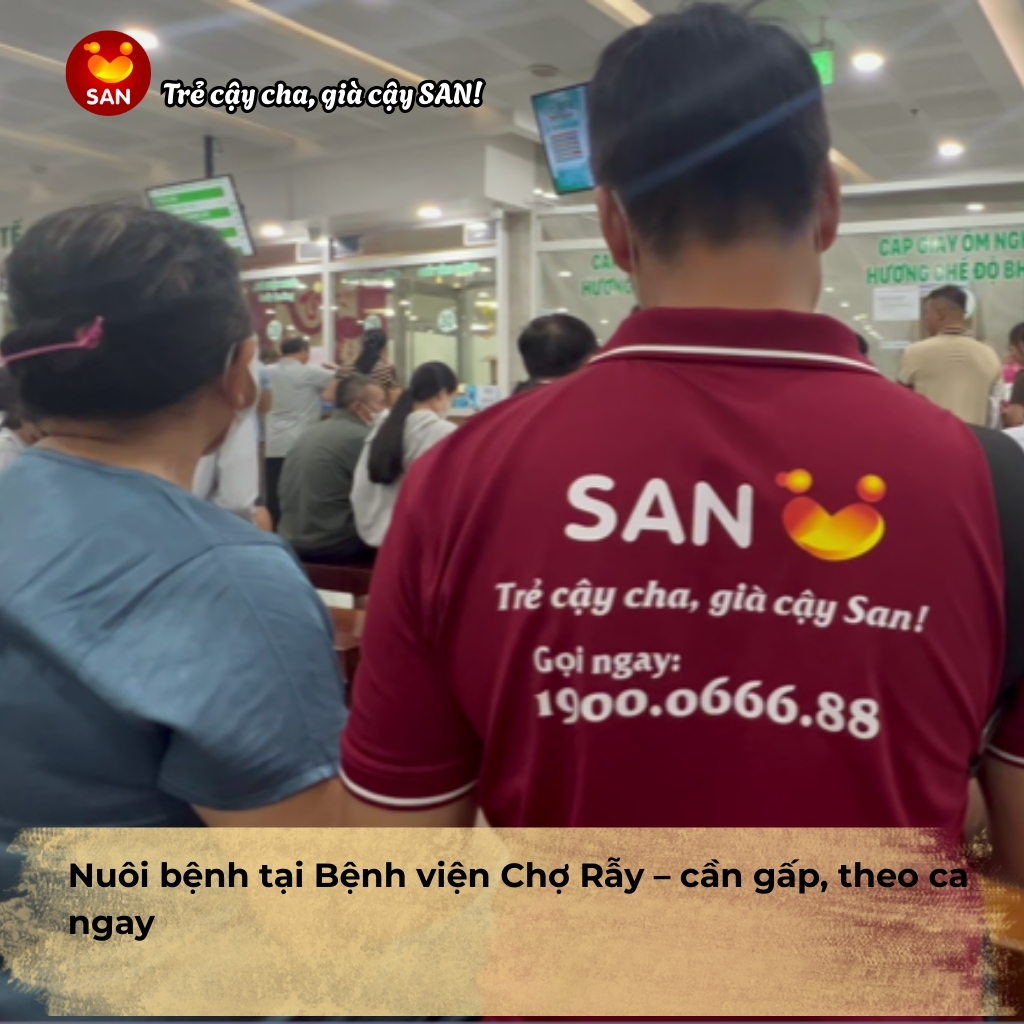 Nuôi bệnh tại Bệnh viện Chợ Rẫy