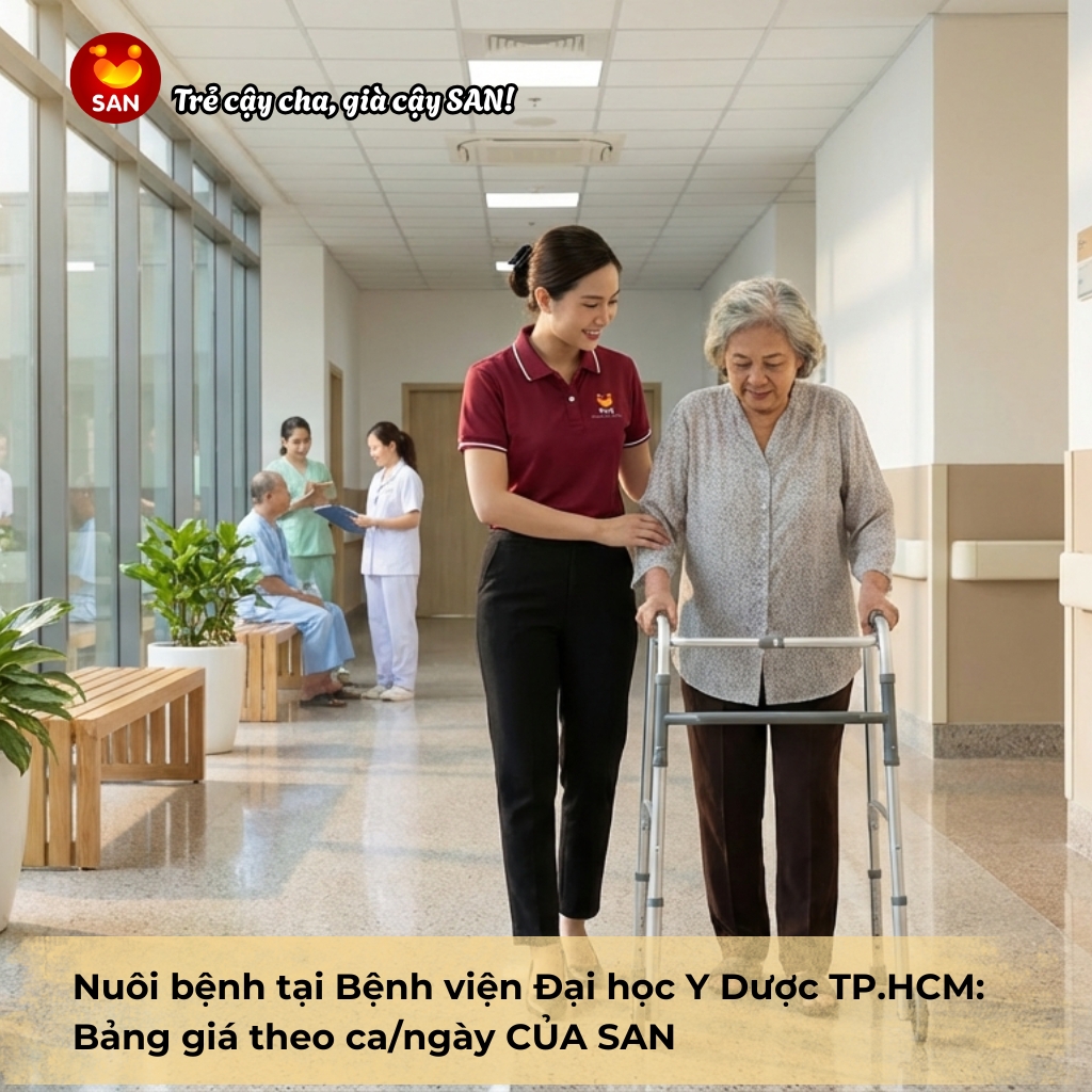 Dịch vụ nuôi bệnh tại Bệnh viện Đại học Y Dược