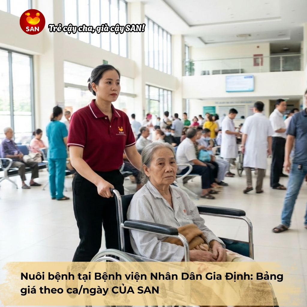 Nuôi bệnh Bệnh viện Nhân Dân Gia Định