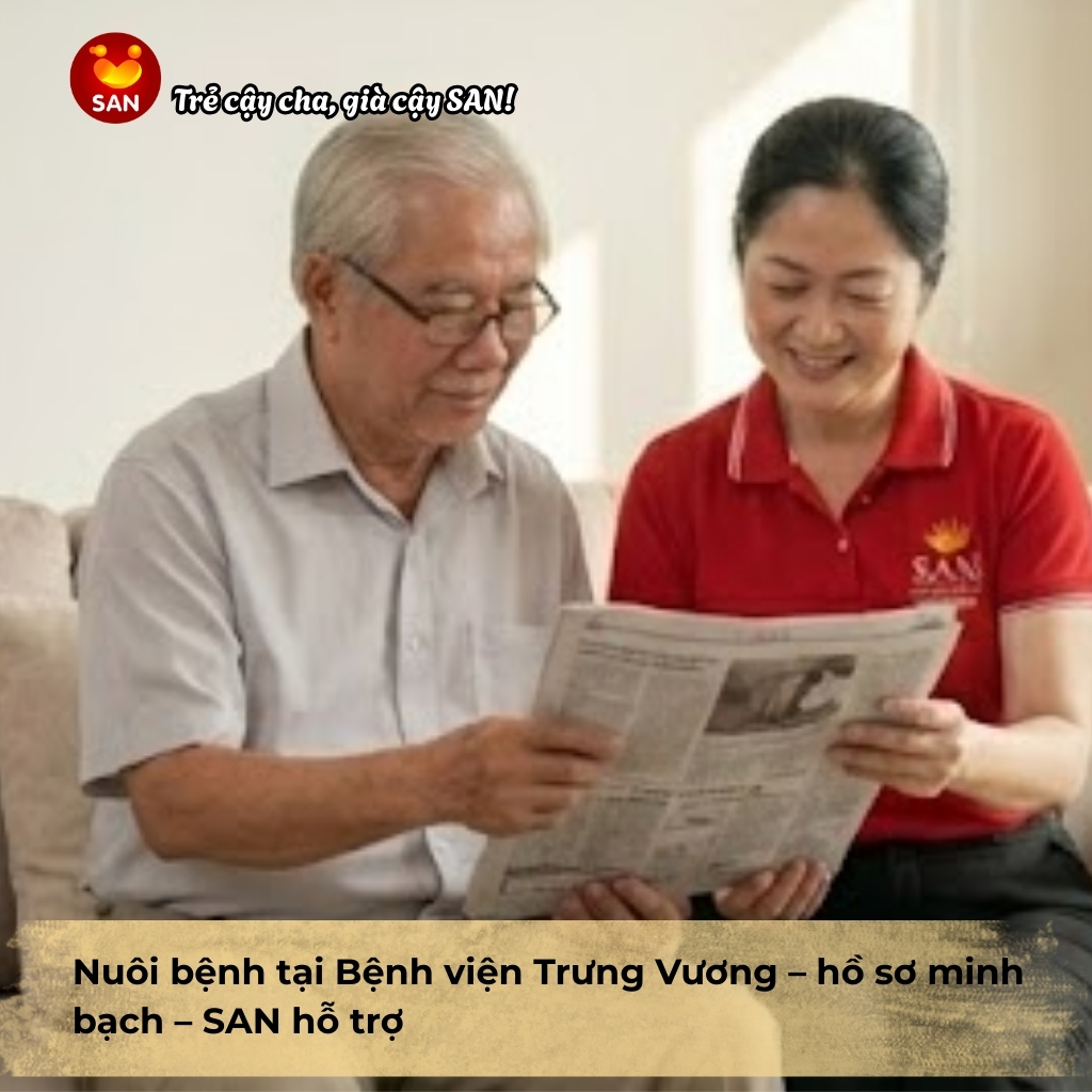 Nuôi bệnh tại Bệnh viện Từ Dũ