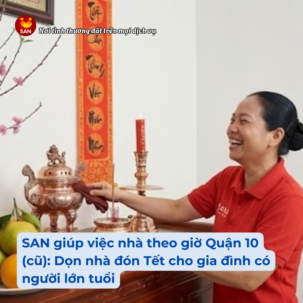Giúp việc nhà theo giờ Quận 10