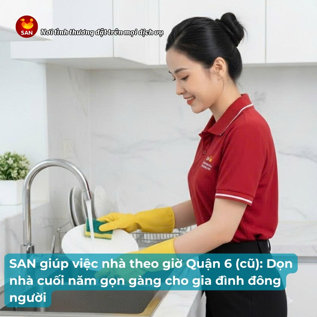 giúp việc nhà theo giờ Quận 6