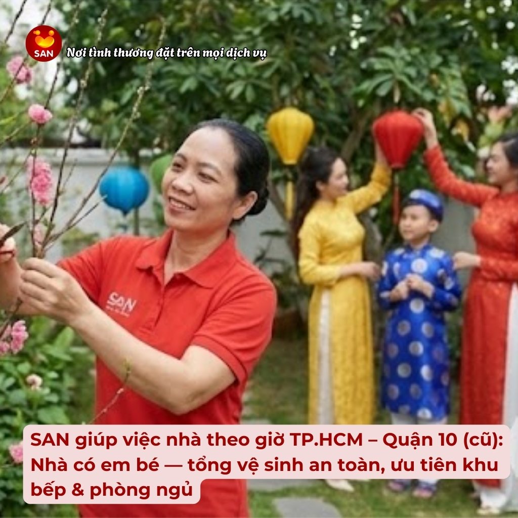 giúp việc nhà theo giờ TP.HCM – Quận 10