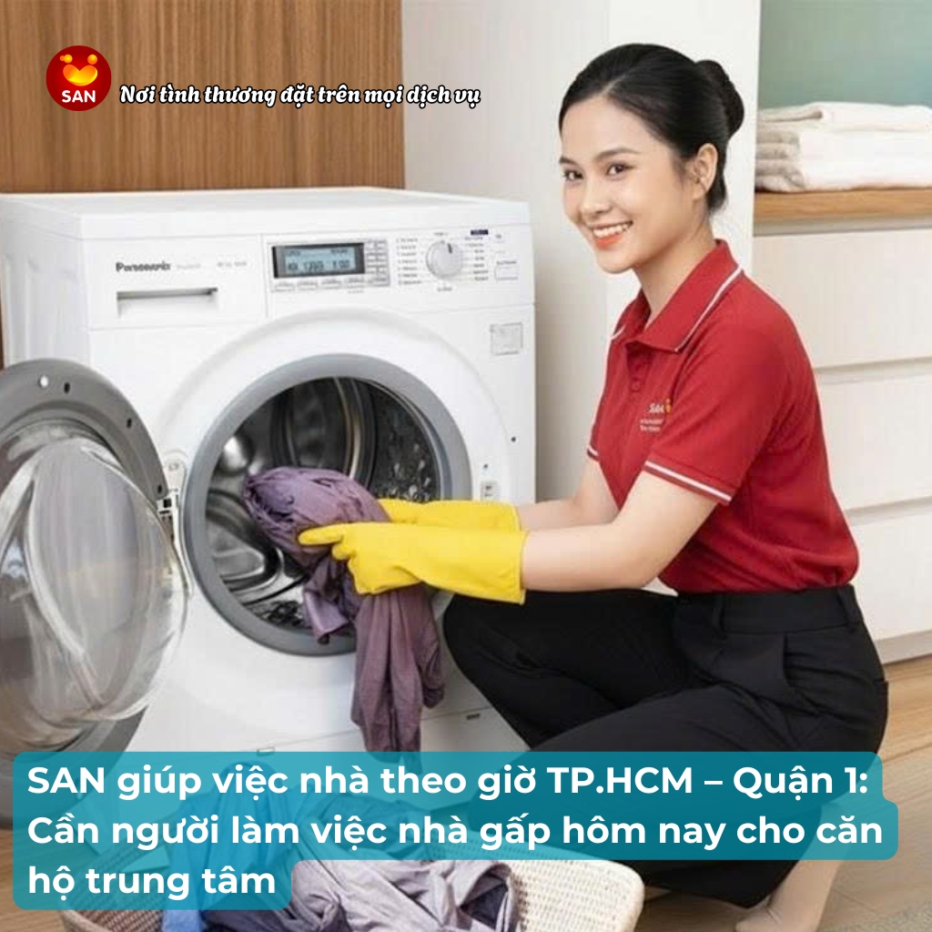 giúp việc nhà theo giờ TP.HCM – Quận 1