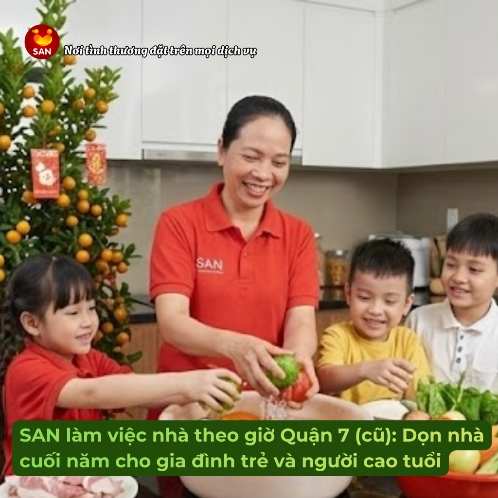 Làm việc nhà theo giờ Quận 7