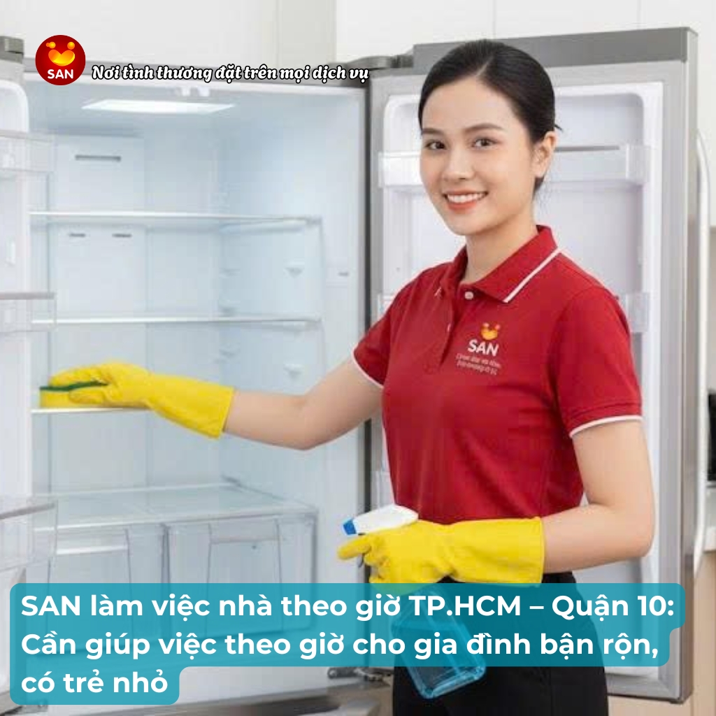 giúp việc theo giờ Quận 10