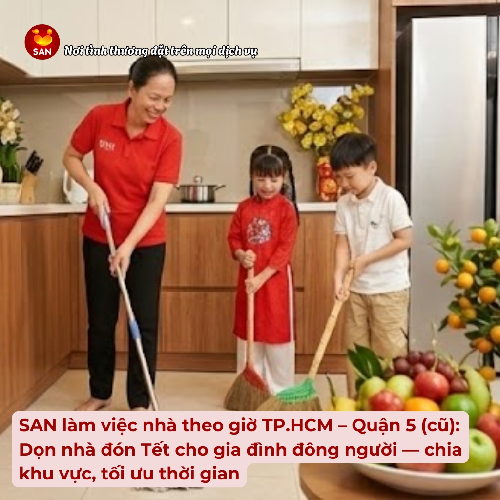 Dọn nhà đón Tết Quận 5