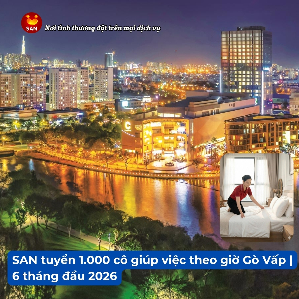 giúp việc nhà theo giờ tại Gò Vấp