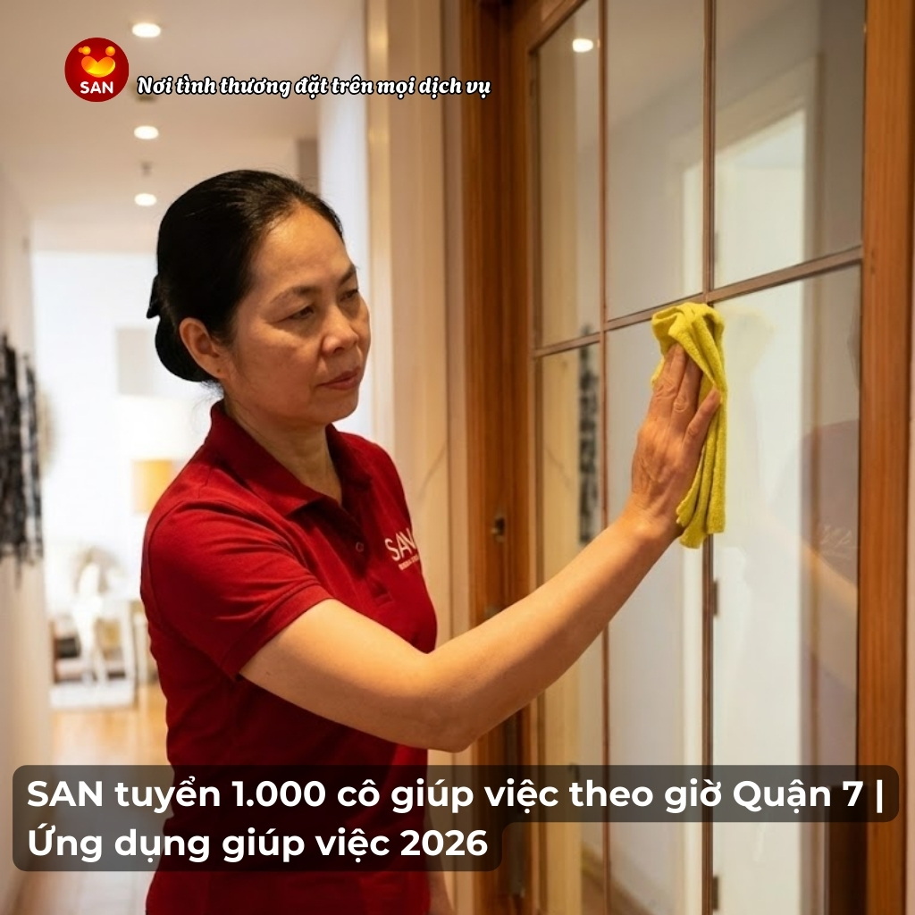 Giúp việc theo giờ tại Quận 7