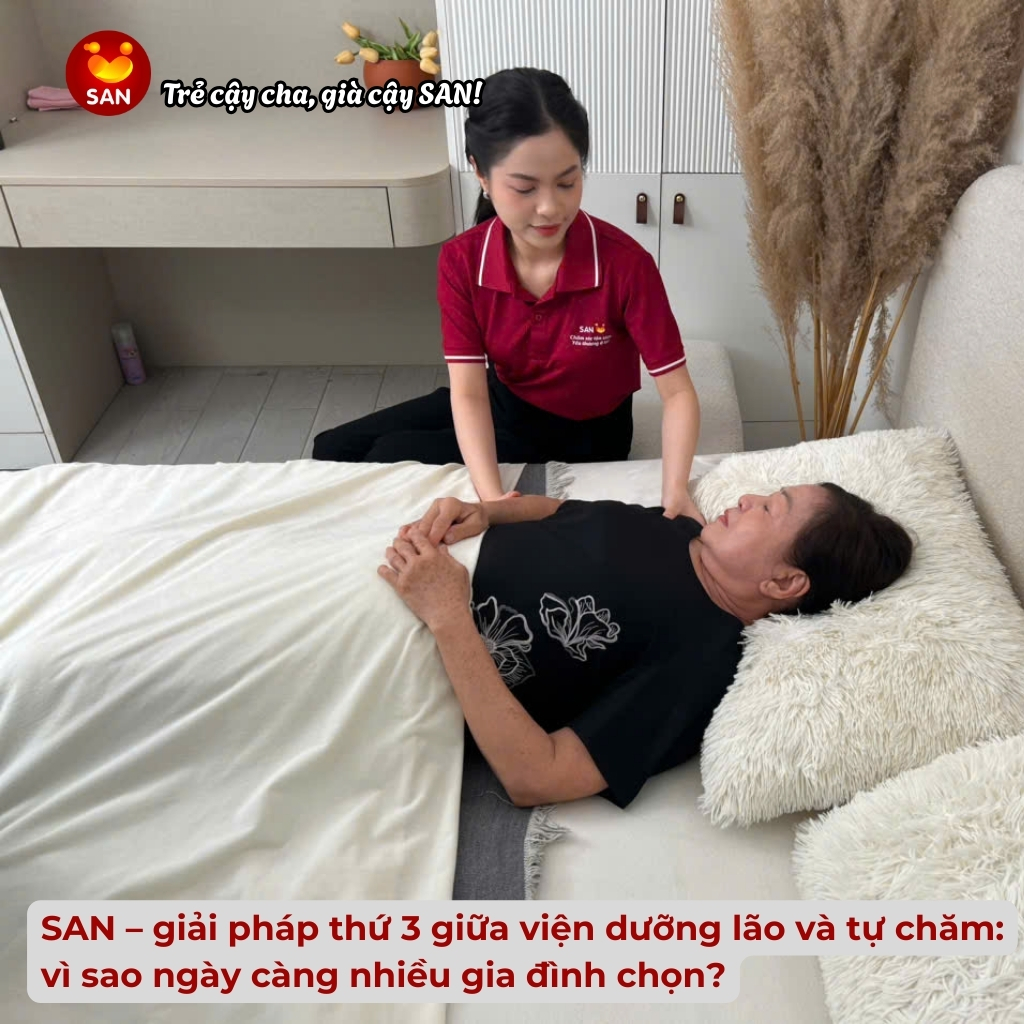 Giải pháp chăm sóc người già tại nhà