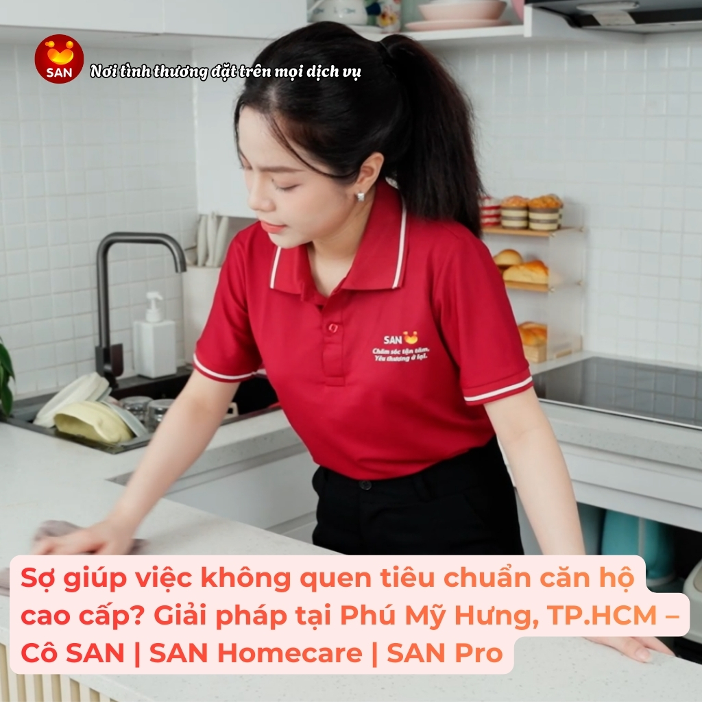 Hourly cleaning services in Phu My Hung