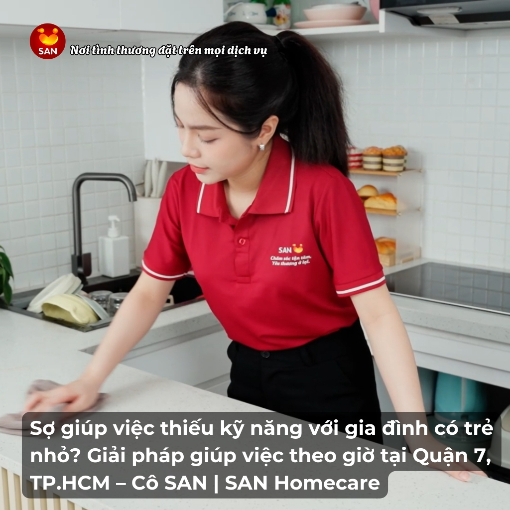 Hourly cleaning services in District 7