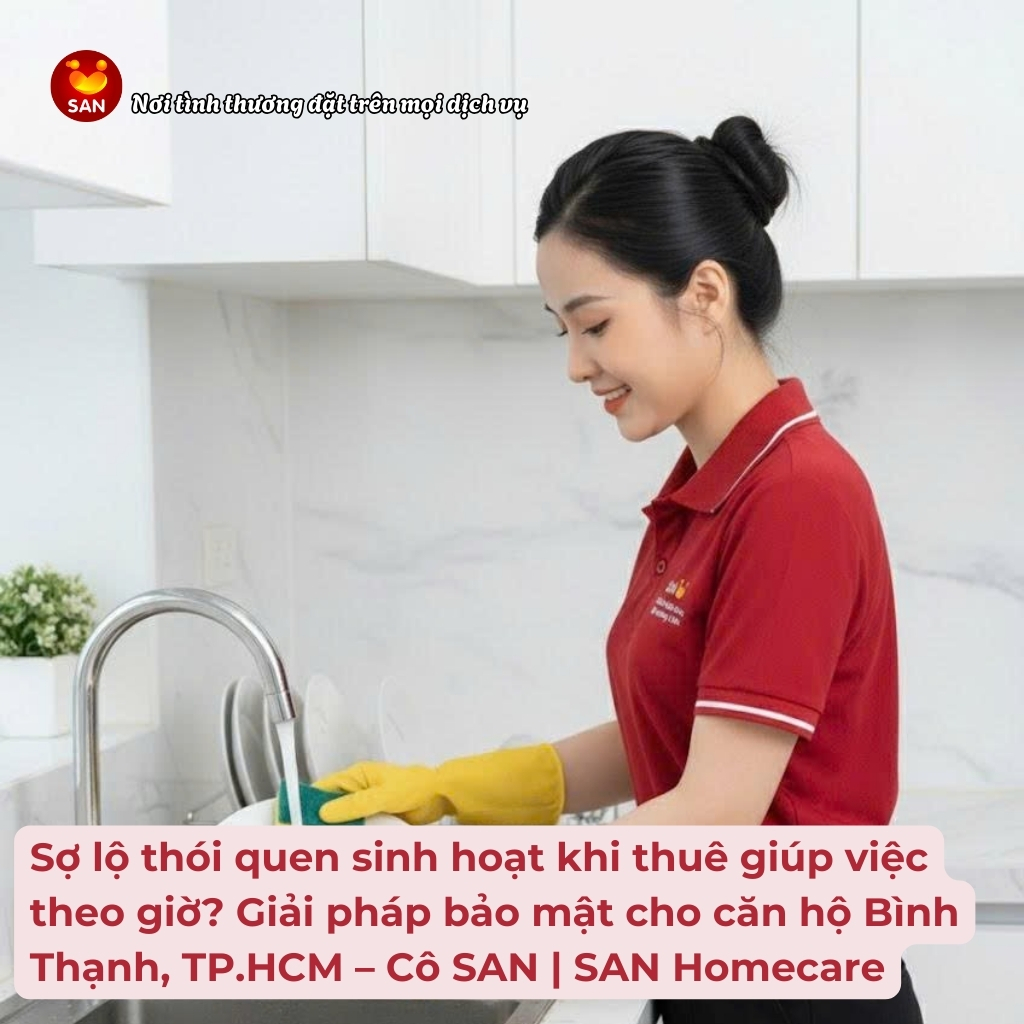 giúp việc theo giờ Bình Thạnh
