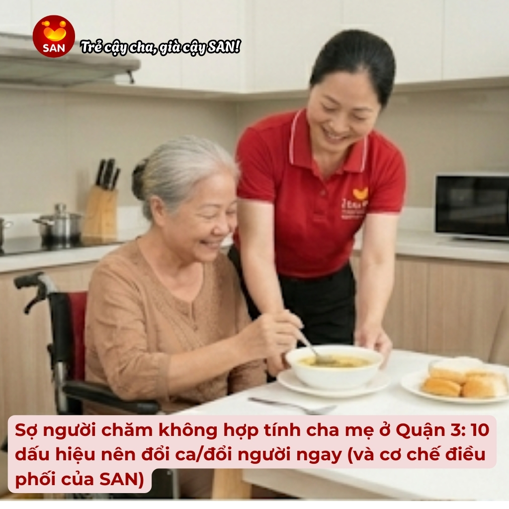 Đổi người chăm sóc