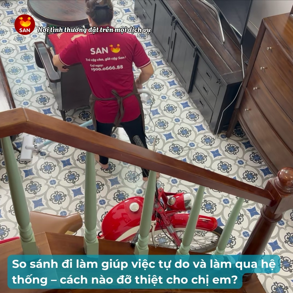 Việc làm giúp việc nhà