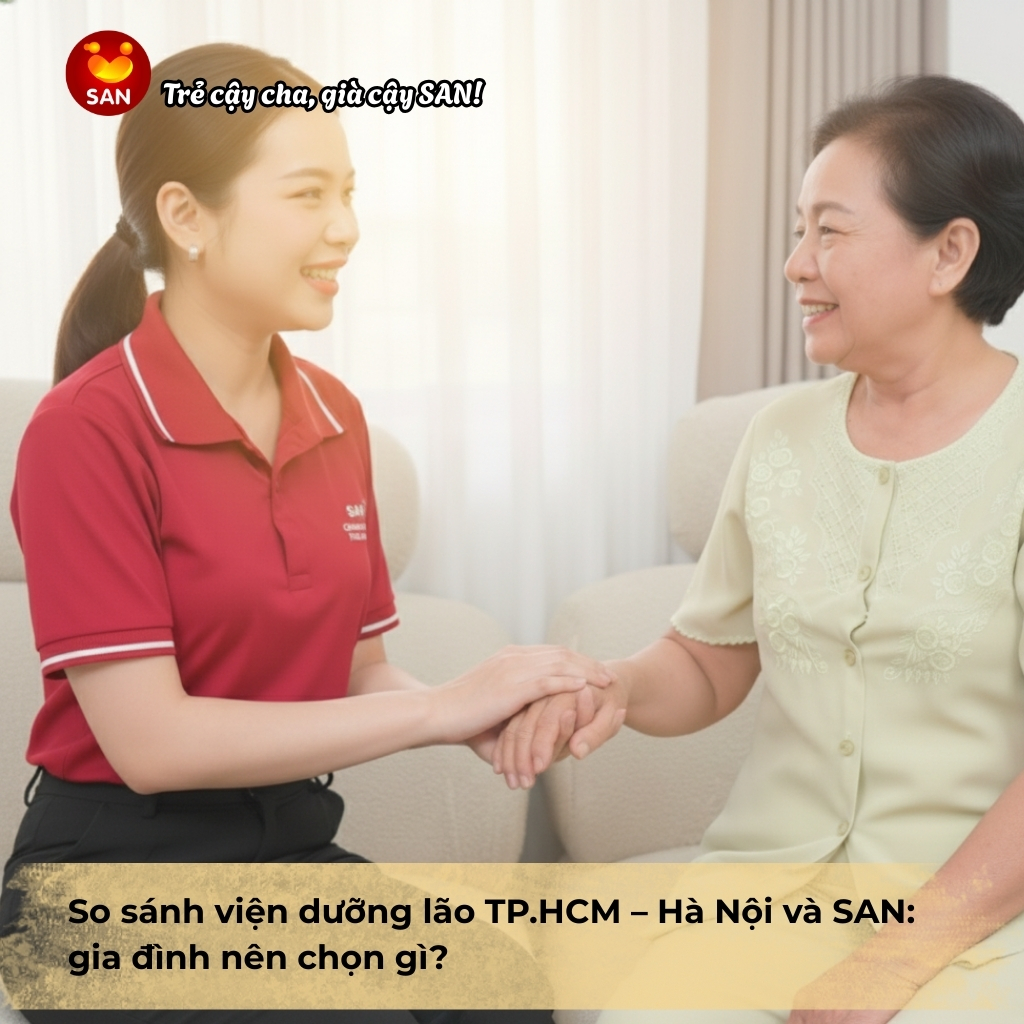 Giải pháp chăm sóc người già tại nhà