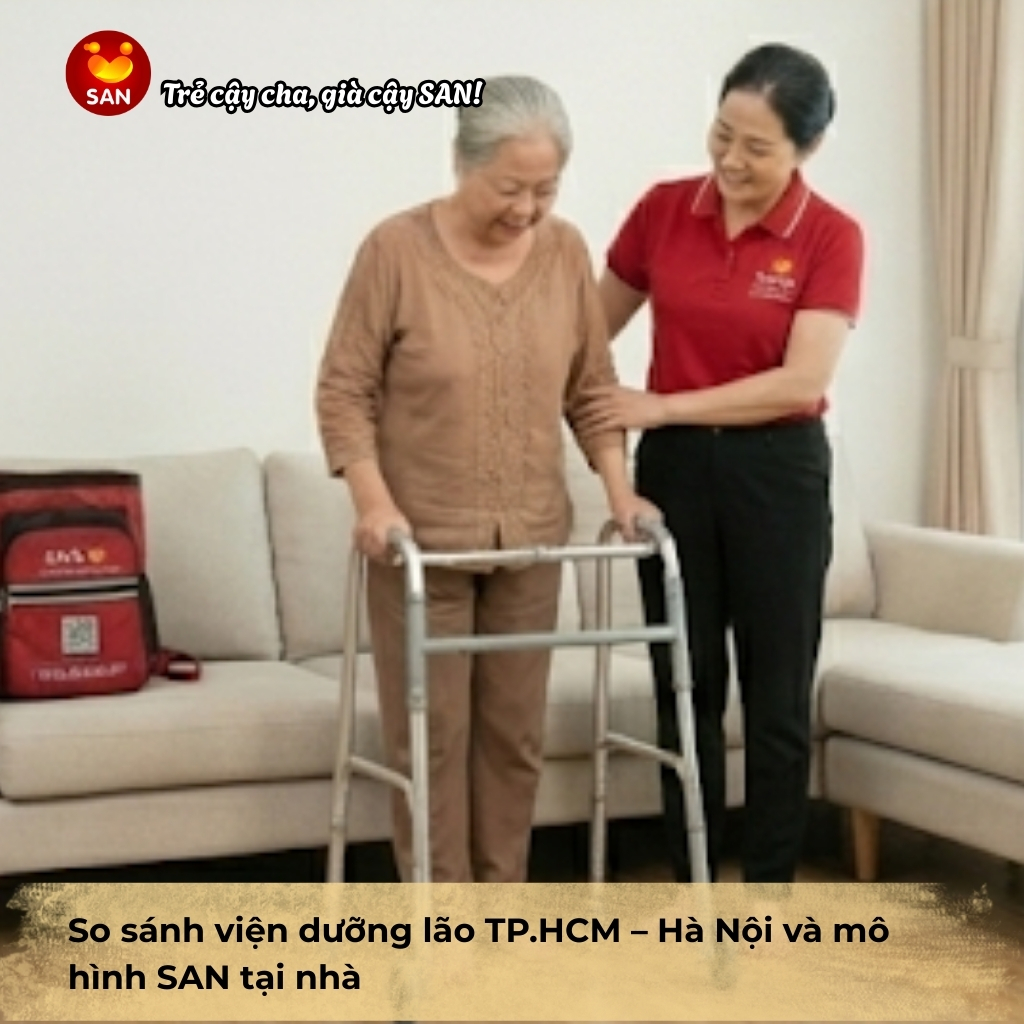 So sánh viện dưỡng lão TP.HCM và Hà Nội