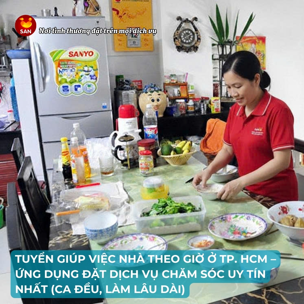 Hourly house cleaning services in Ho Chi Minh City