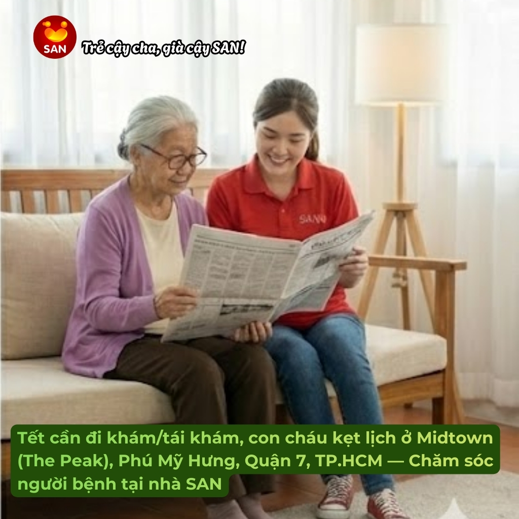 home care for the sick.