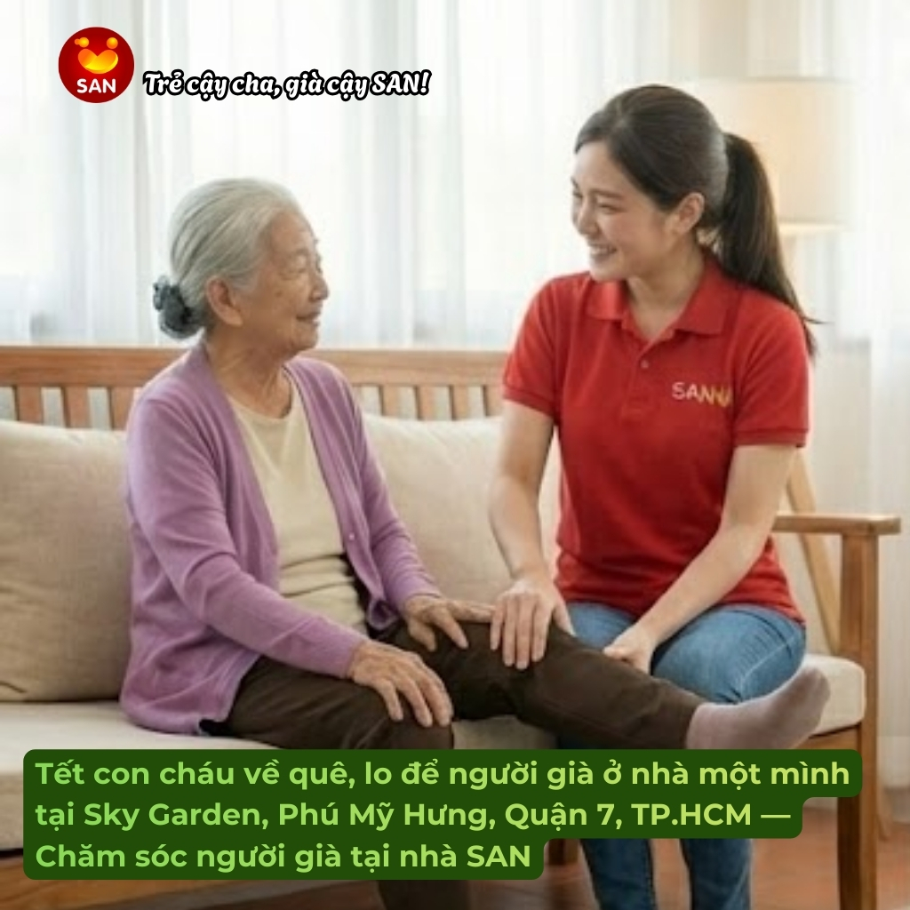 Chăm sóc người già tại nhà