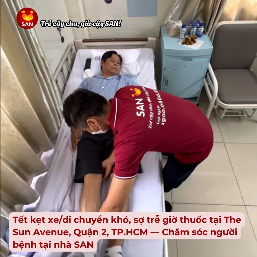 Chăm sóc người bệnh tại The Sun Avenue