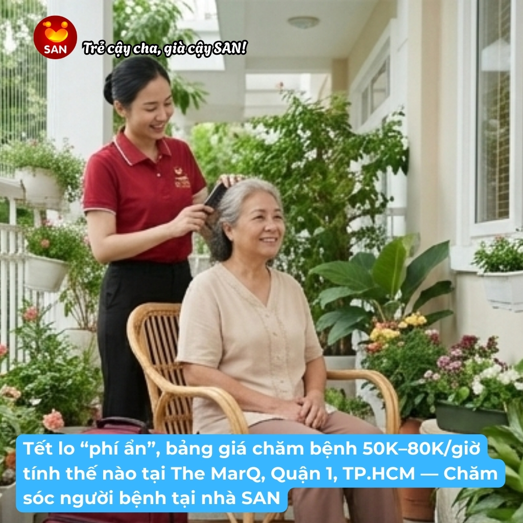 Bảng giá chăm bệnh tại nhà