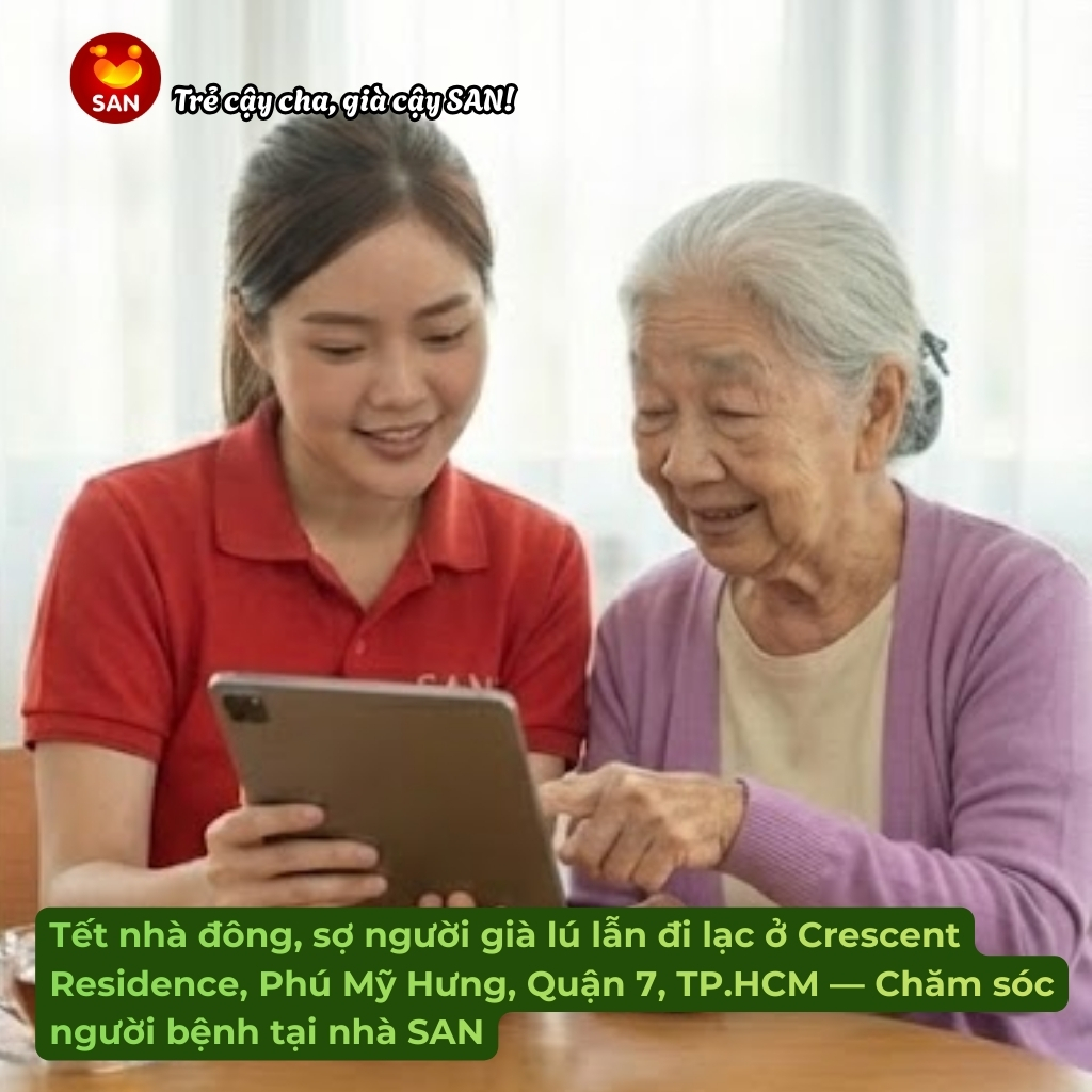 Home care for the sick.