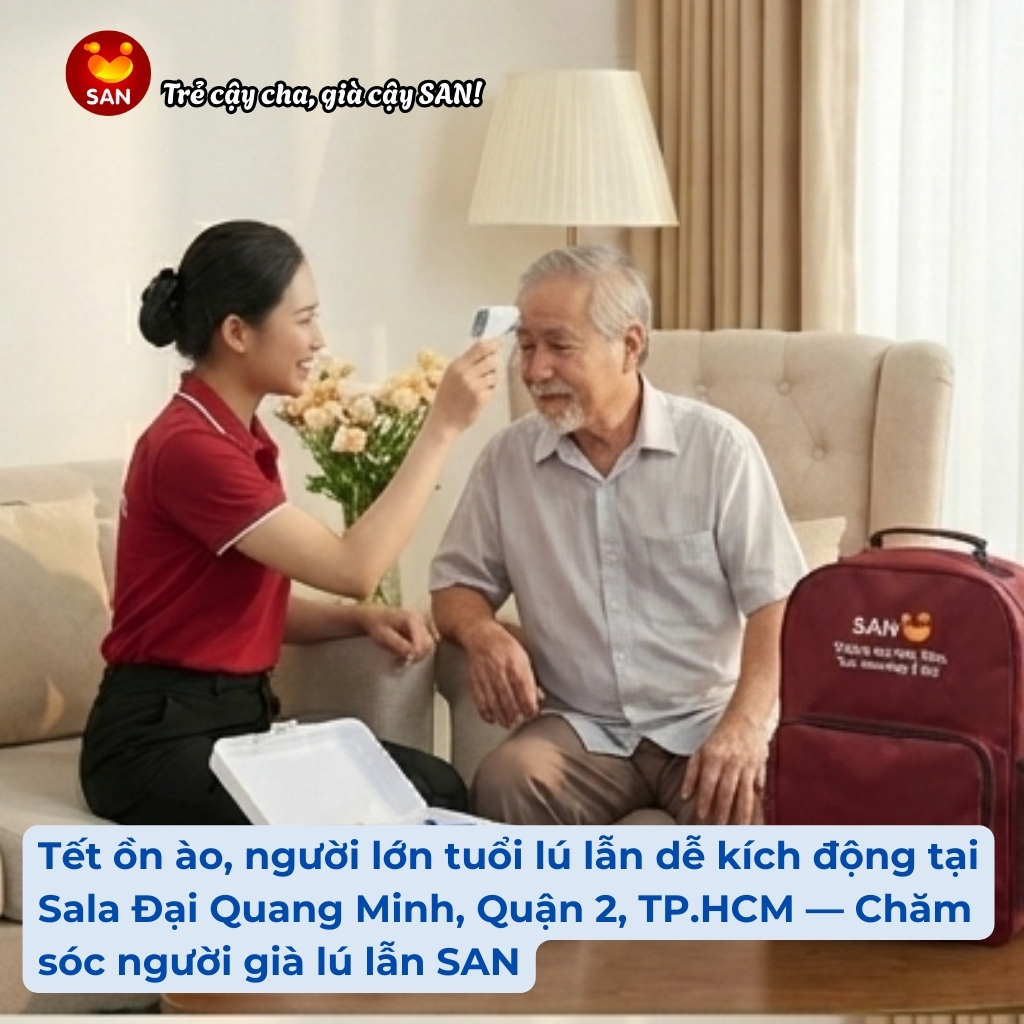 chăm sóc người già lú lẫn