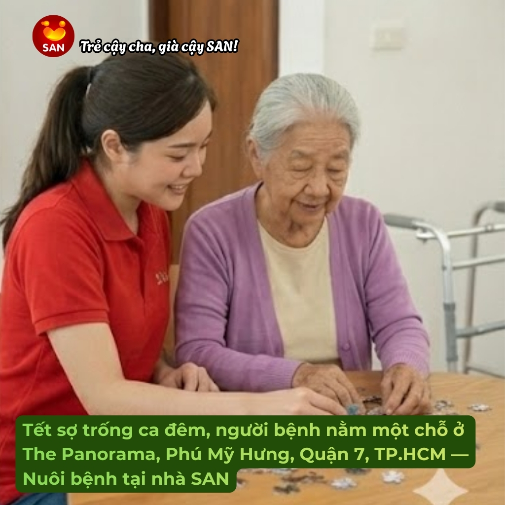Nuôi bệnh tại nhà theo ca đêm