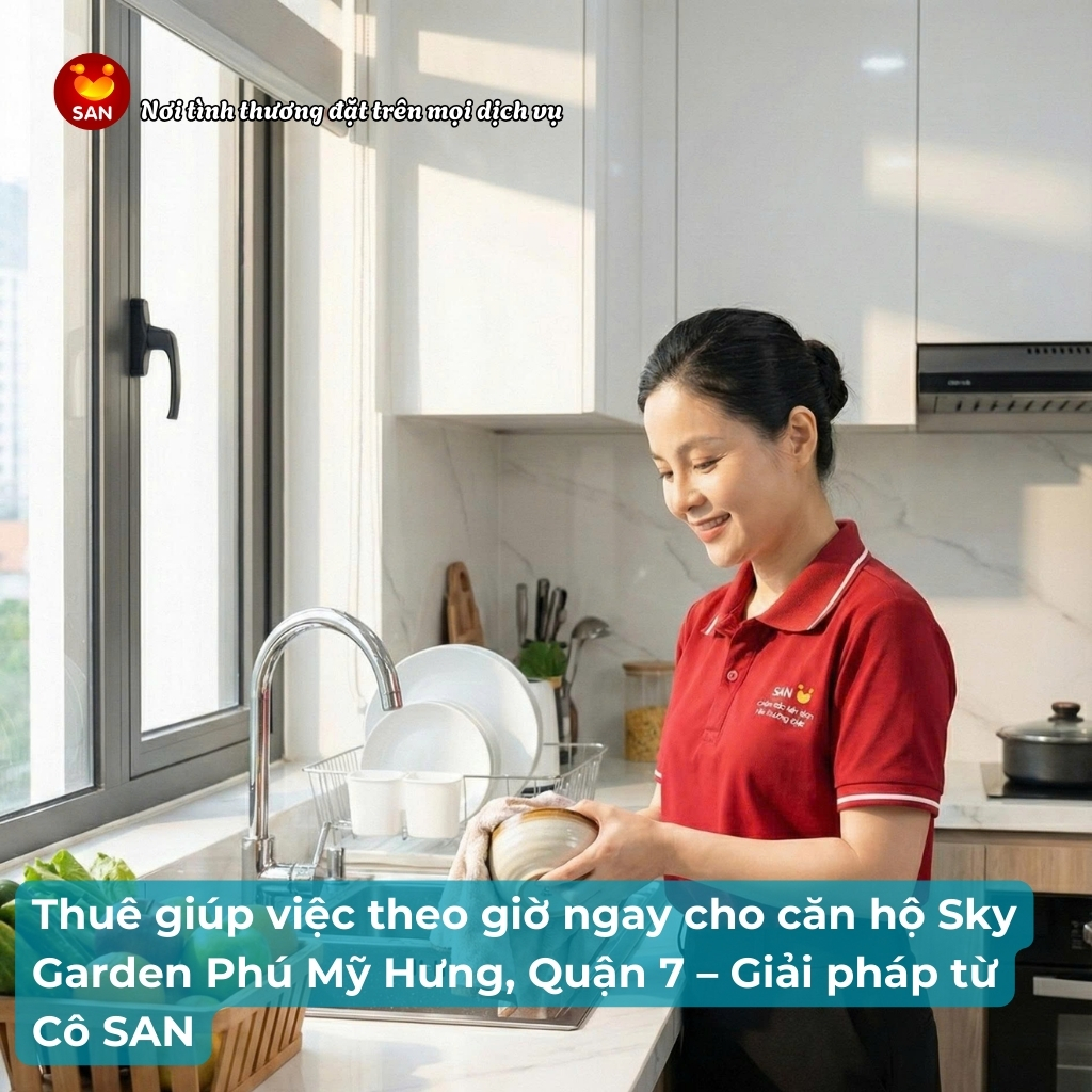giúp việc theo giờ hôm nay