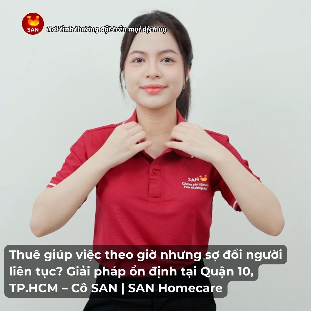 Giúp việc theo giờ Quận 3