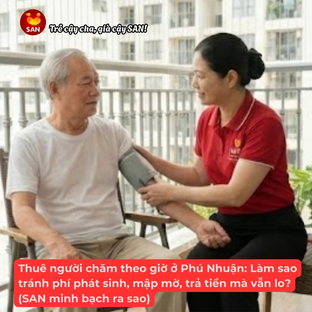 chăm sóc người già theo giờ Phú Nhuận