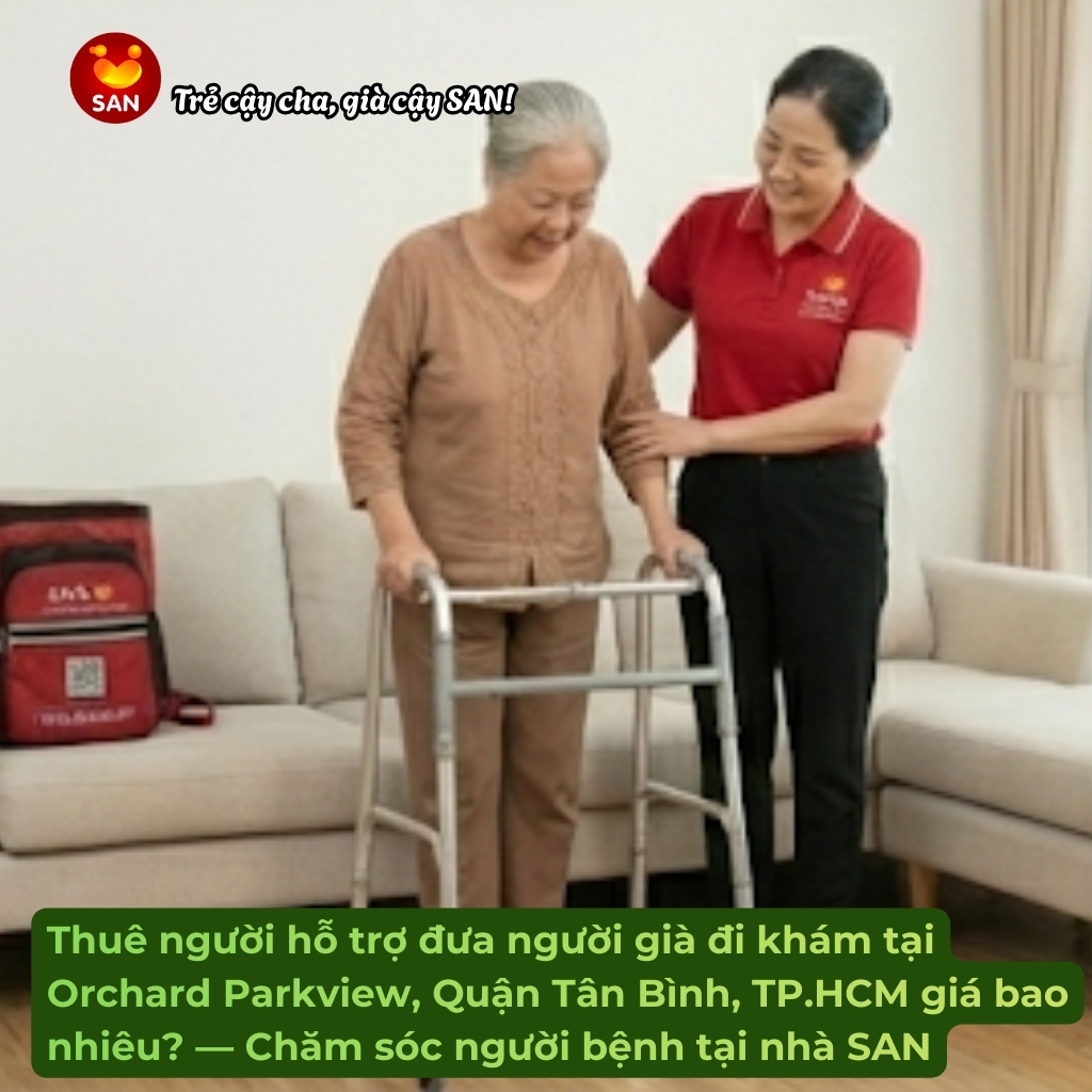 Dịch vụ hỗ trợ đưa người già đi khám