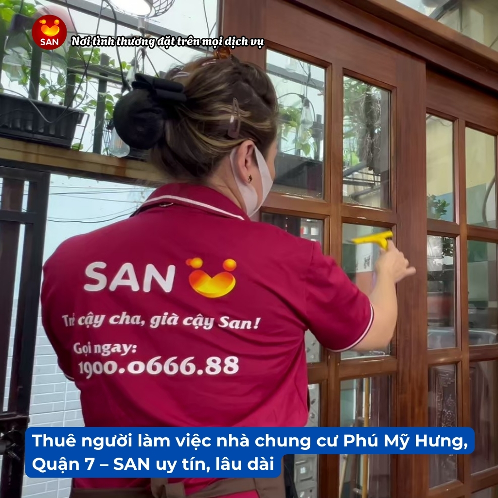 Thuê người làm việc nhà chung cư