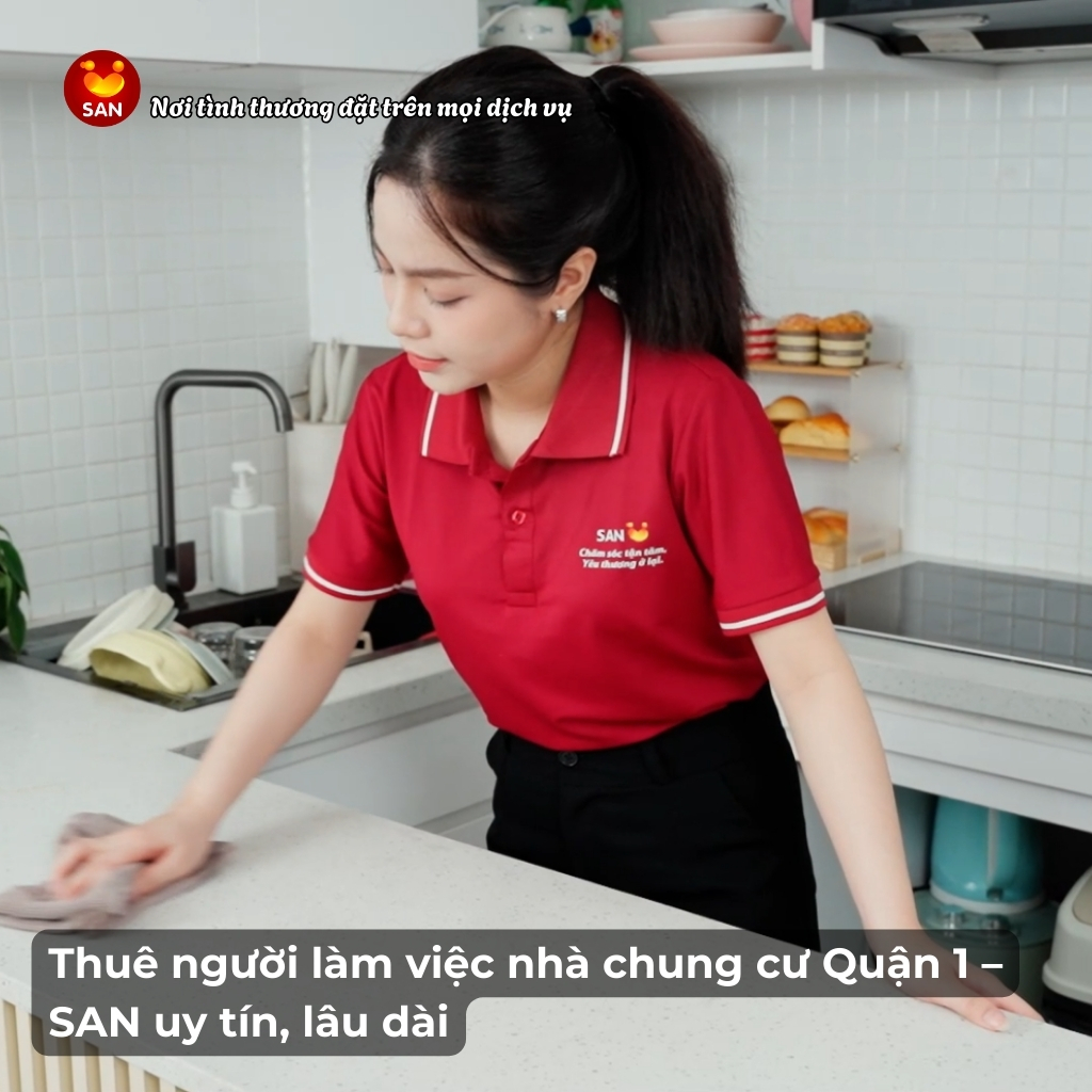 thuê người làm việc nhà chung cư Quận 1