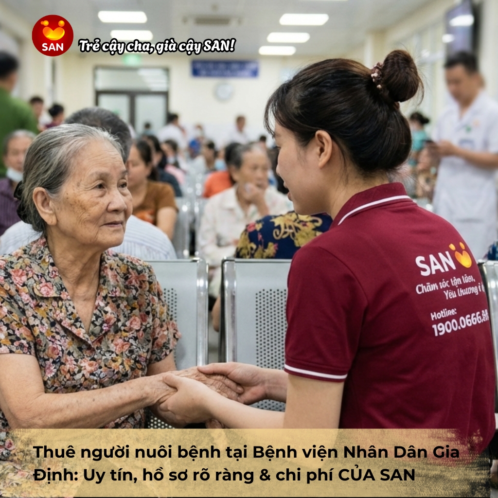 Dịch vụ nuôi bệnh tại Bệnh viện Nhân Dân Gia Định
