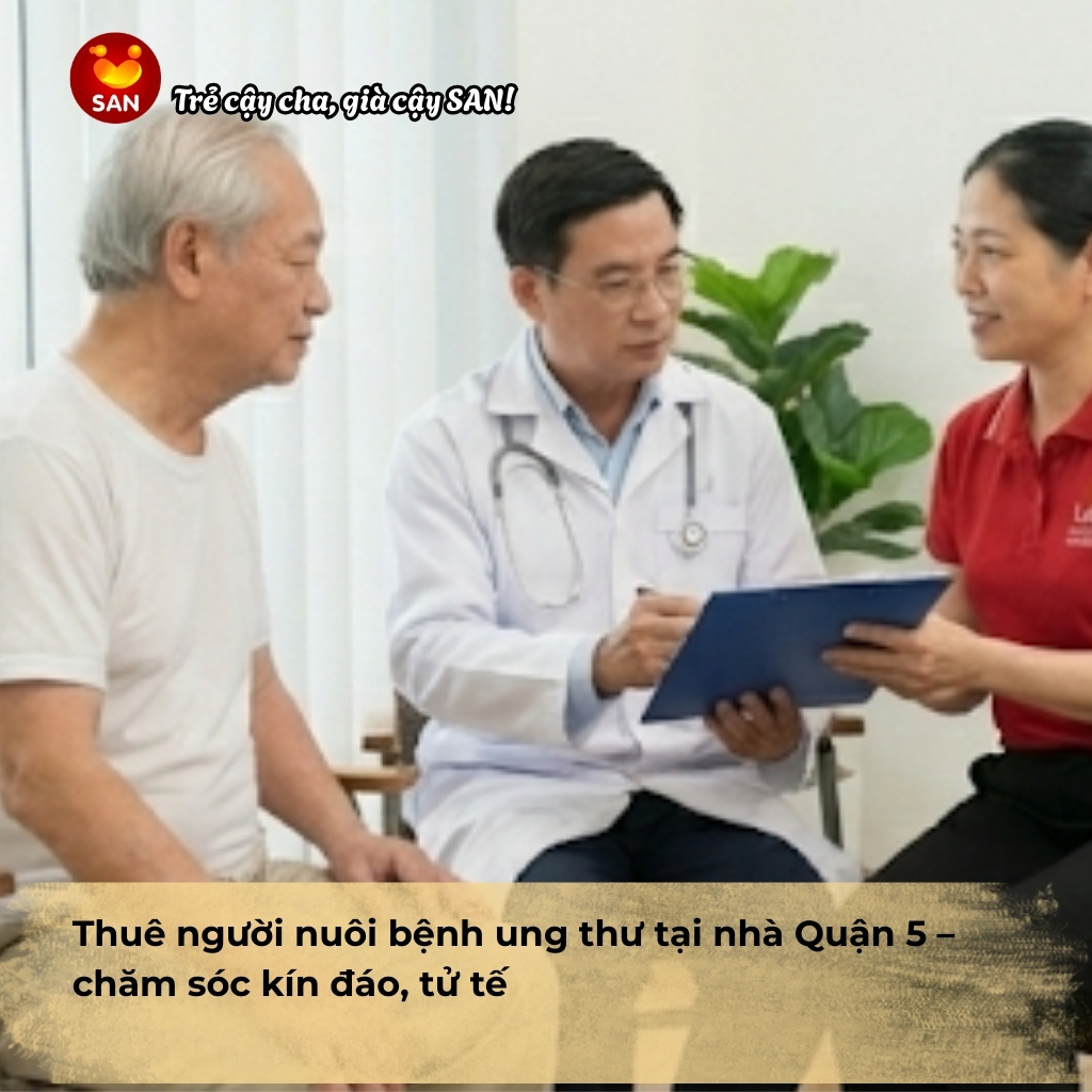 nuôi bệnh ung thư tại nhà Quận 5