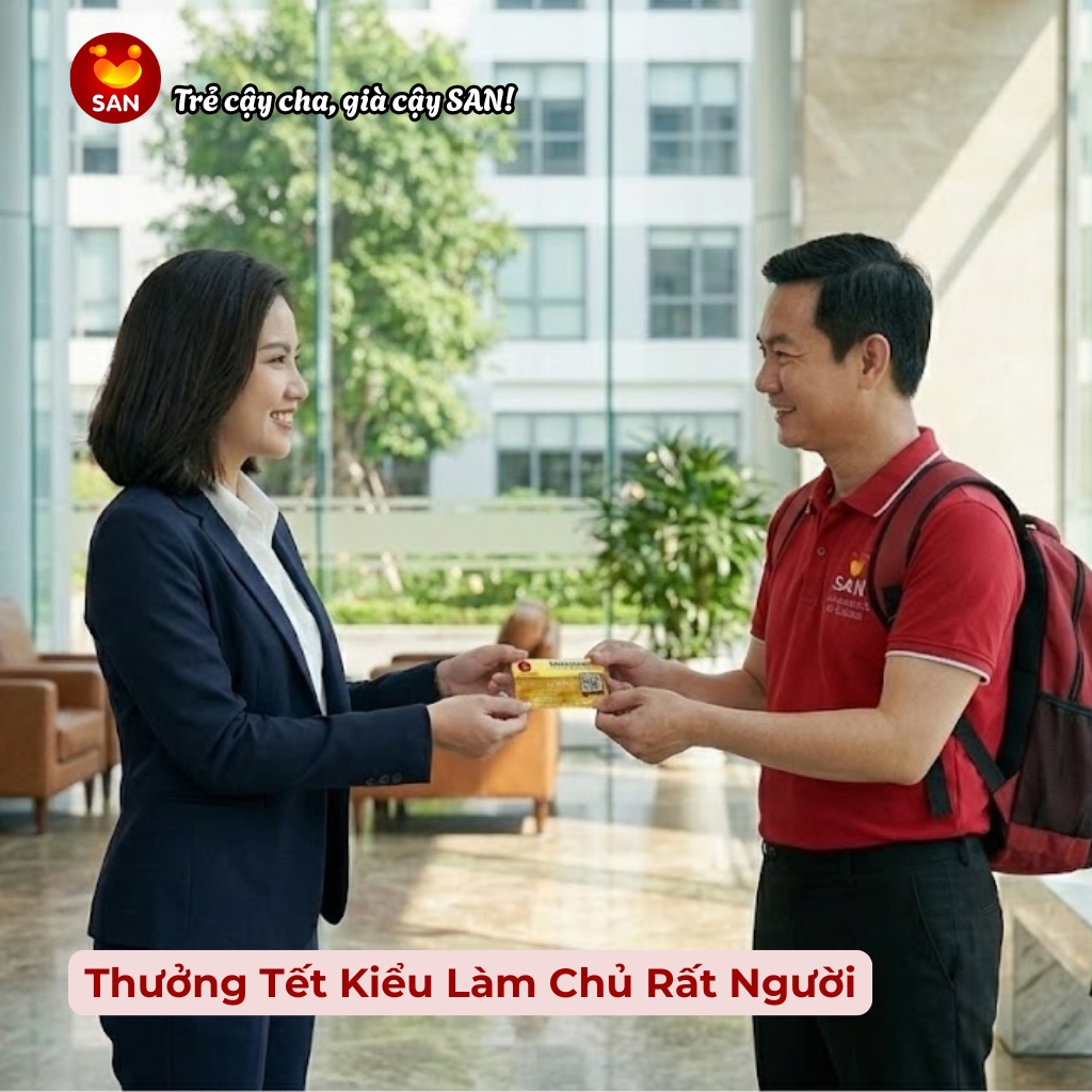 Thưởng Tết kiểu làm chủ rất người