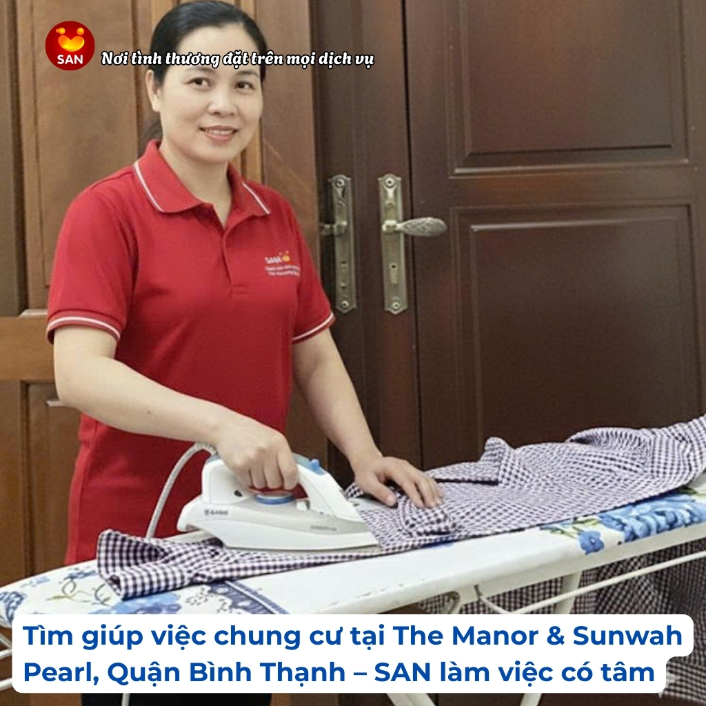 Tìm giúp việc chung cư Bình Thạnh